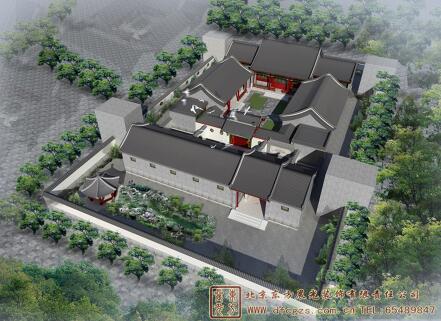 農(nóng)村仿古中式建筑設(shè)計(jì)