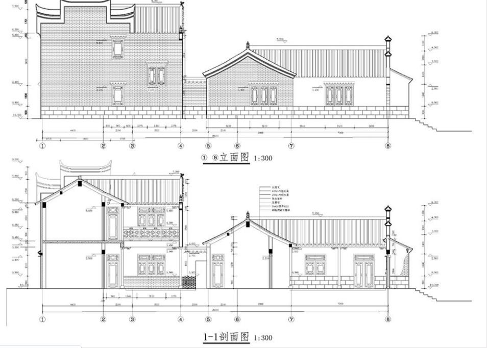 四合院設計圖及效果圖