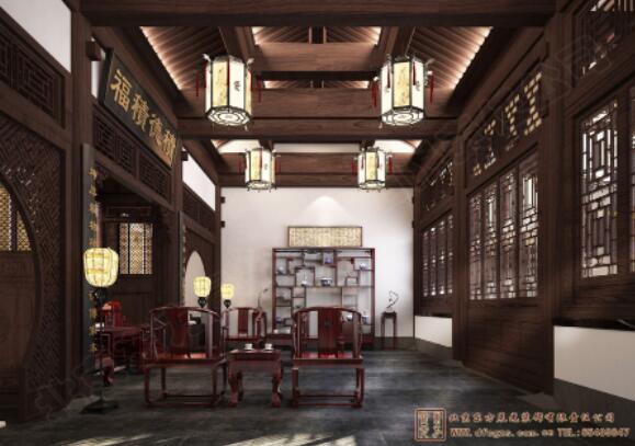 仿古中式建筑設(shè)計(jì)